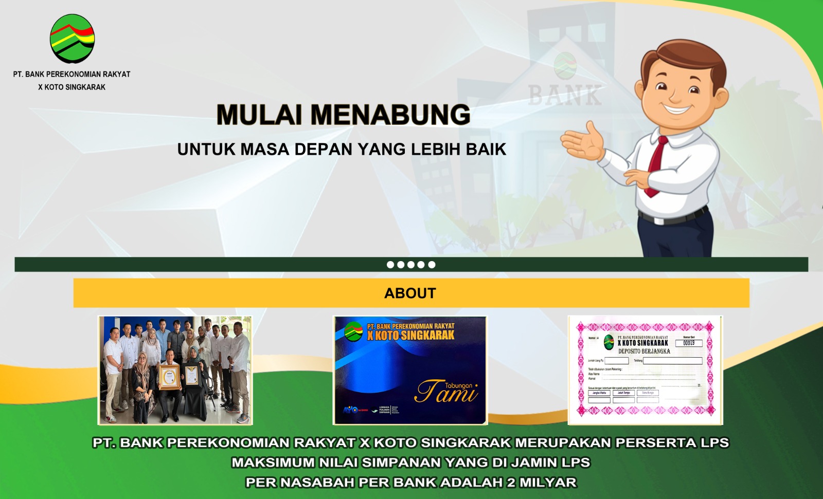 BPR X KOTO SINGKARAK BANK PESERTA LPS